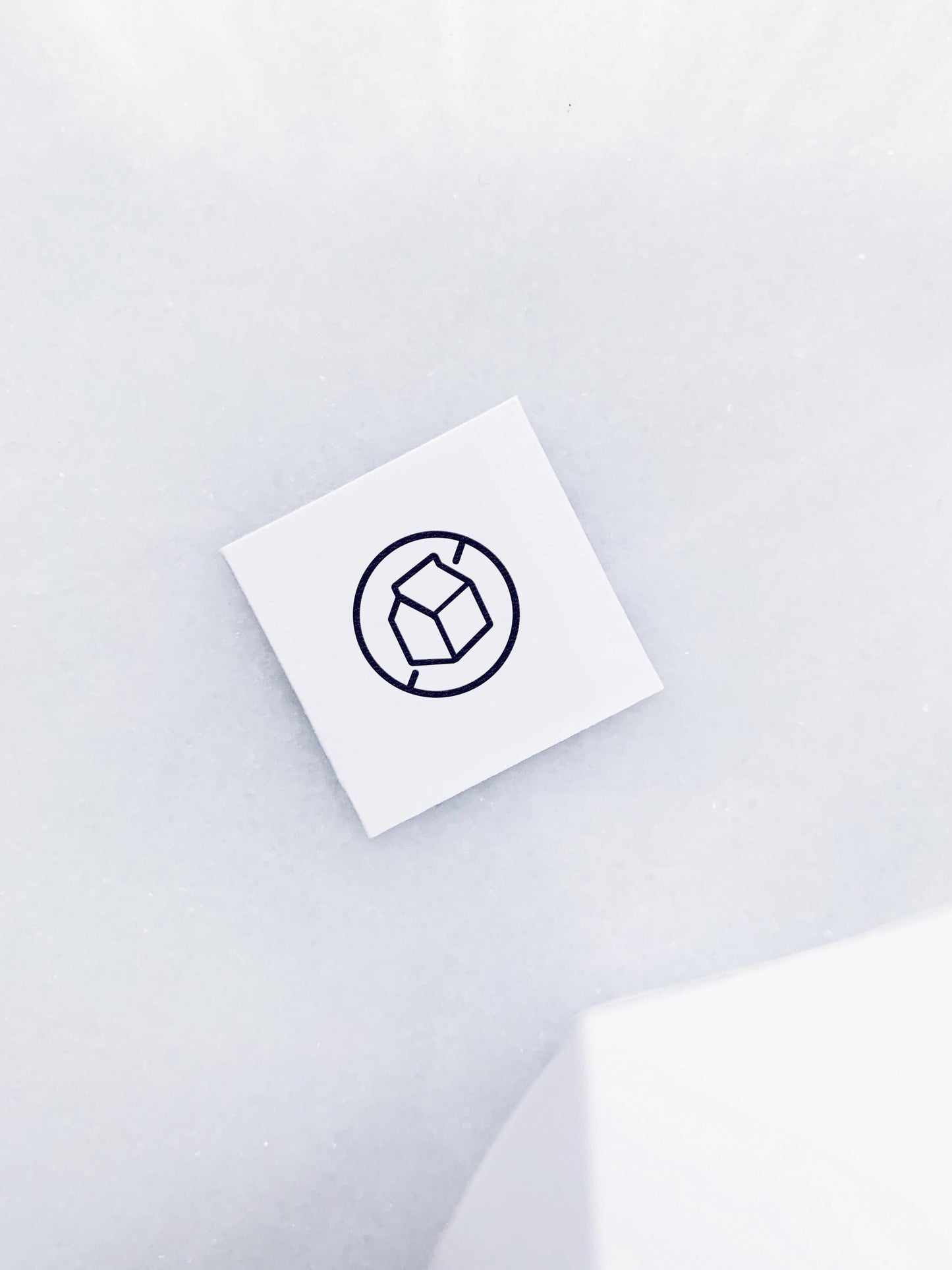 Dairy-Free Rubber Stamp