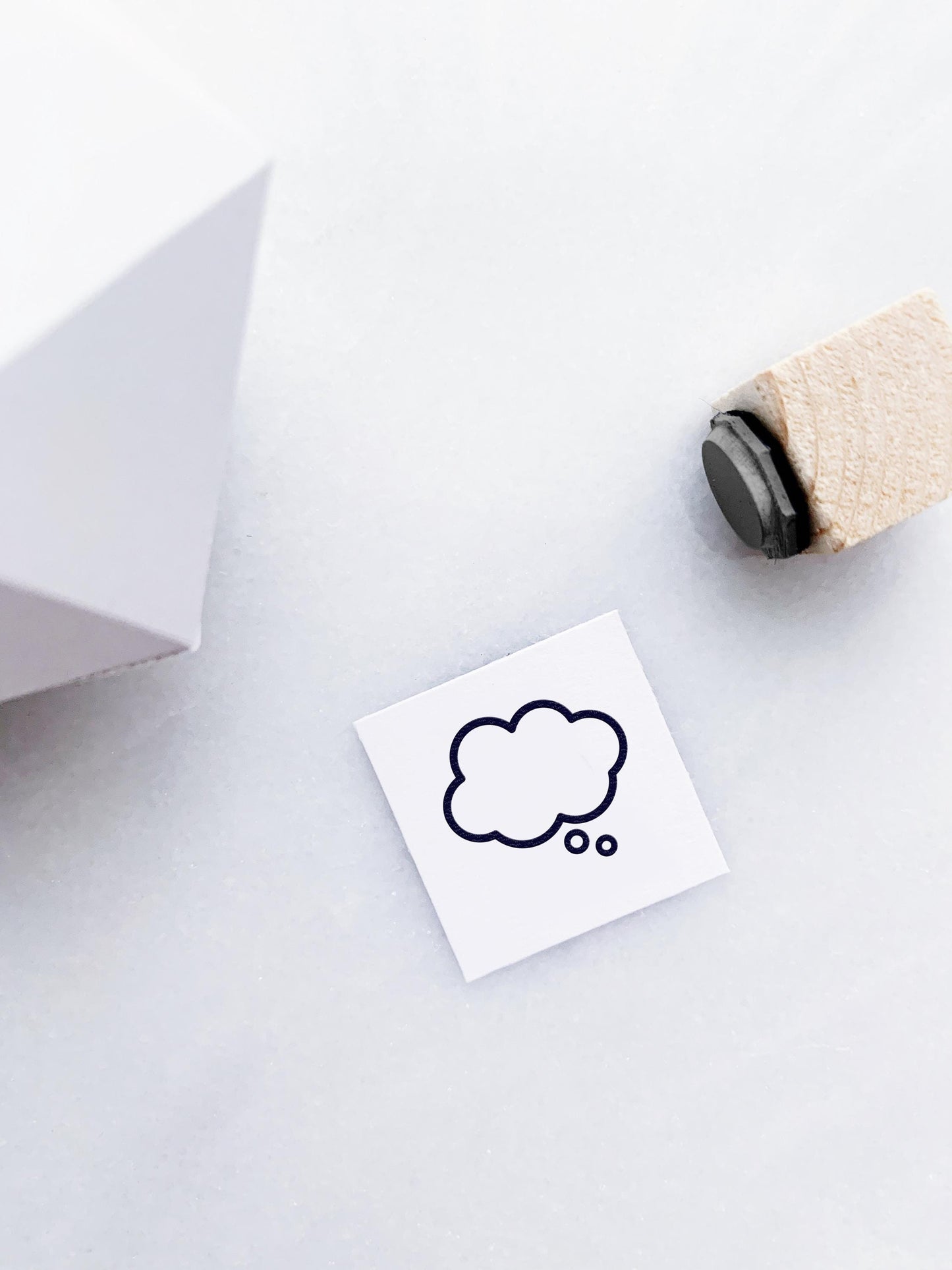 Thought Bubble Rubber Stamp