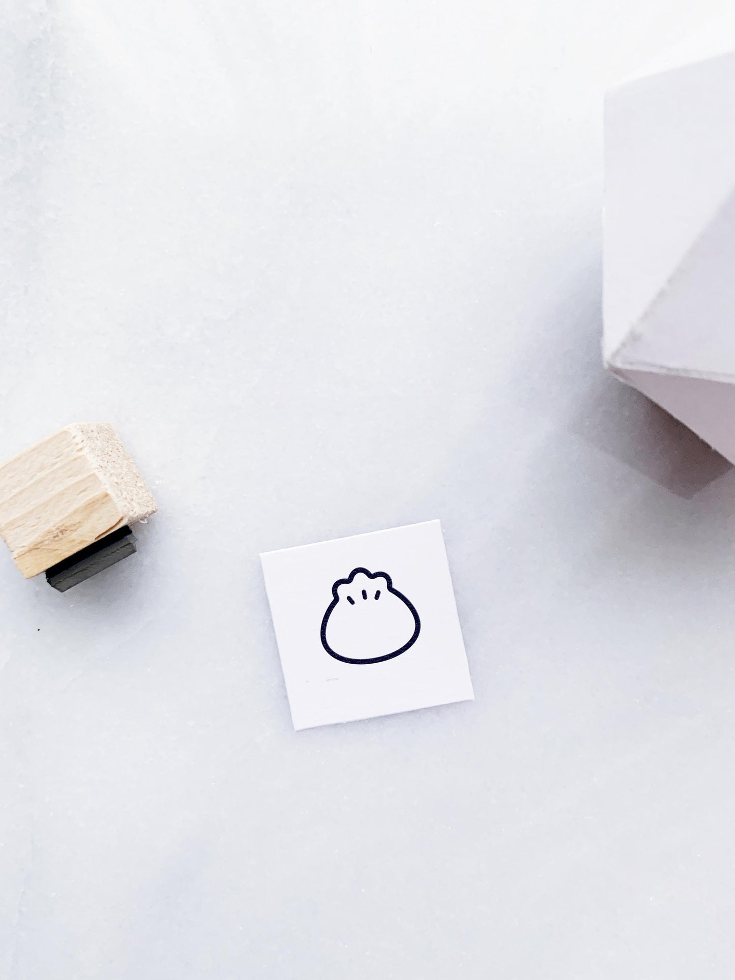 Asian Snacks Rubber Stamp Set