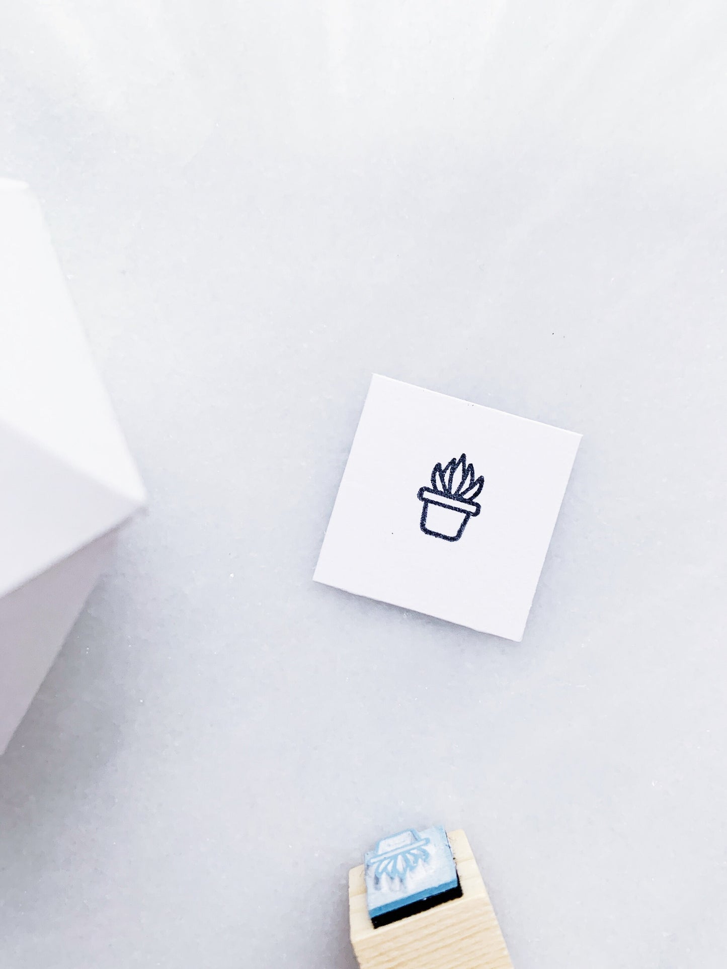 Small Succulent Stamp • Tiny Plant Rubber Stamps • Mini Stamps for Bullet Journals • Planner Stamps