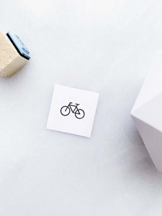 Bicycle Rubber Stamp