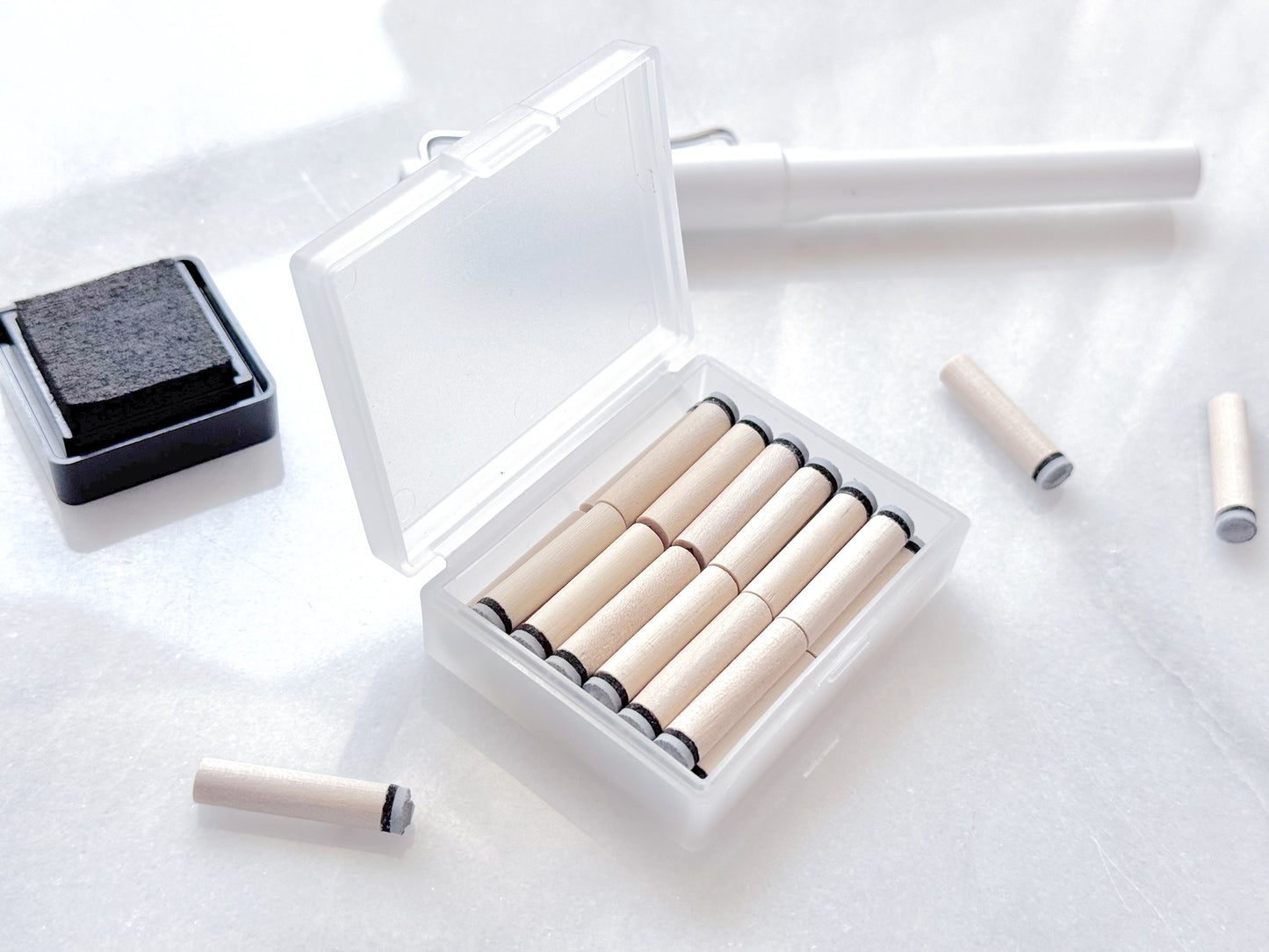 Micro Alphabet Stamp Set (Capitals, Sans-Serif)