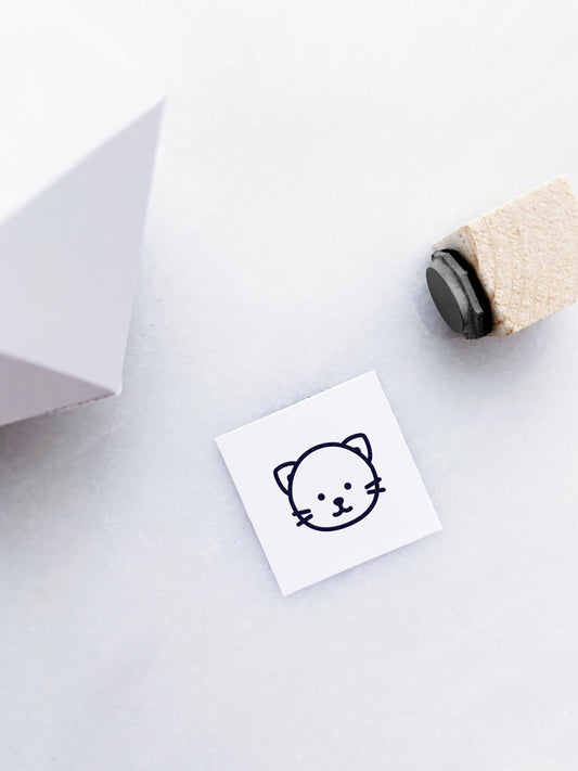 Cat Rubber Stamp