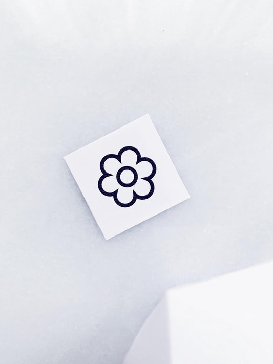 Unfilled Flower Stamp