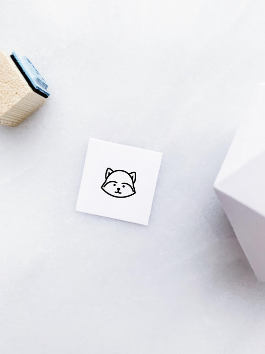 Fox Rubber Stamp