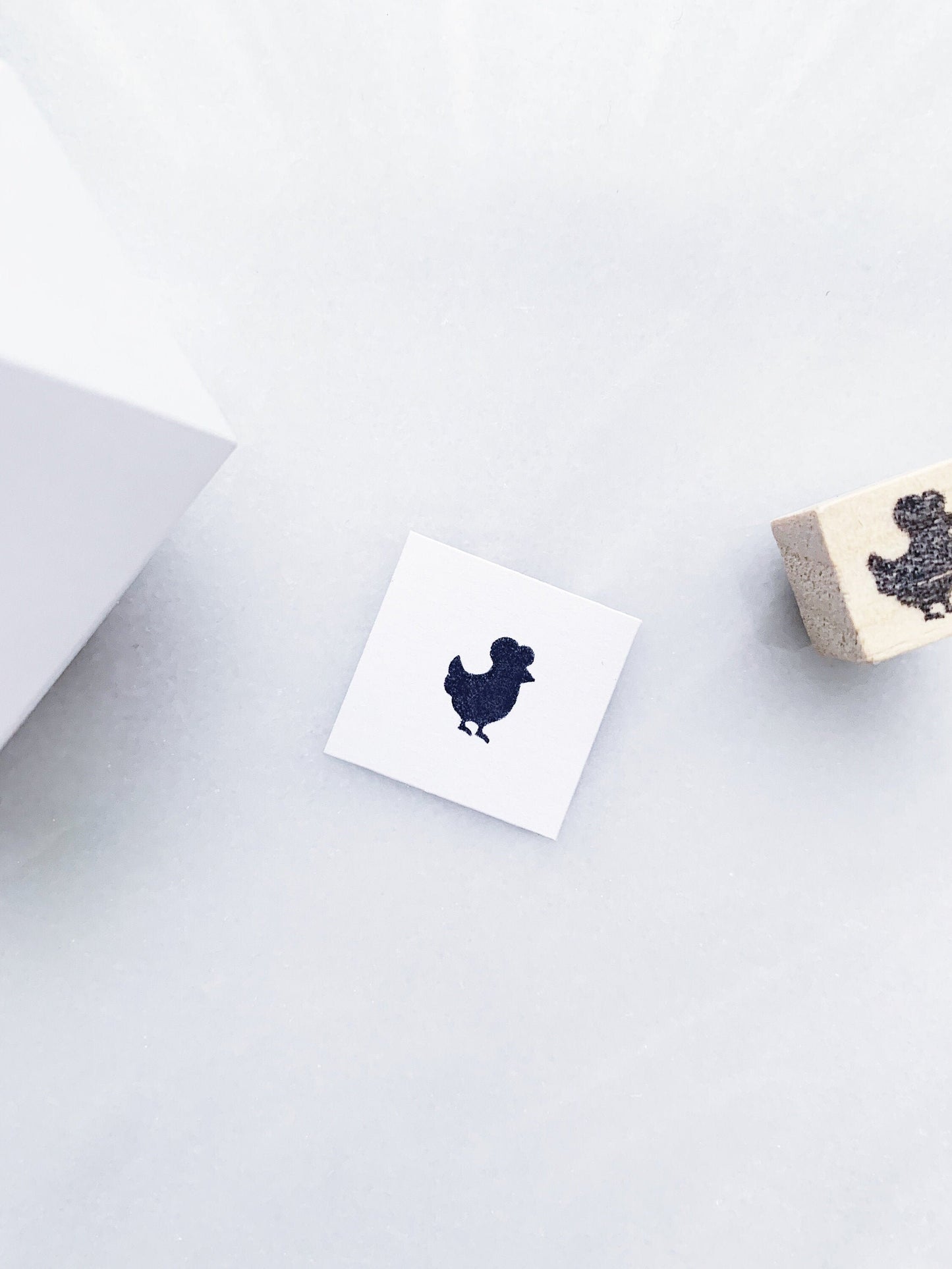 Chicken Meal Option Rubber Stamp