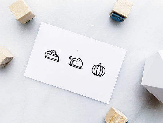 Fall Rubber Stamp Set